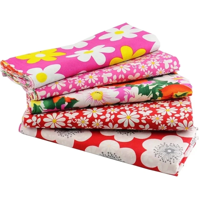 Popeline-Baumwollstoff für Handarbeiten, Patchwork, Paisley-Scroll, Fat Quarter, bedruckt, DIY, Nähen, Handwerk, Quilten, 5–7 Stück – Detail 11