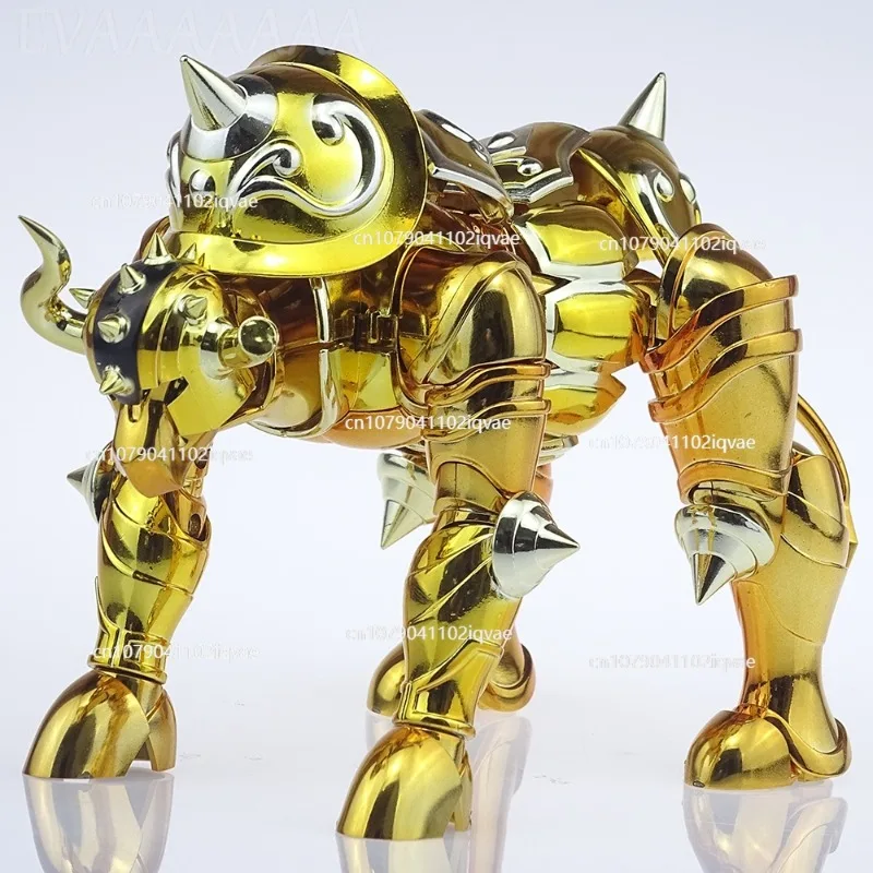 

In Stock CS Model Saint Seiya Cloth Myth EX Taurus Aldebaran Gold Saint Seiya Zodiac Metal Armor Toy