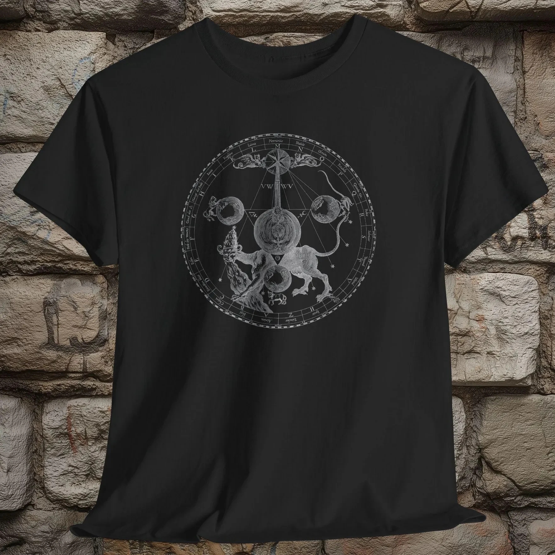 

Stephan Michelspacher's Cabala Spiegel Der Kunst Und Natur in Alchymia 1615, футболка унисекс, мужская футболка с рукавами