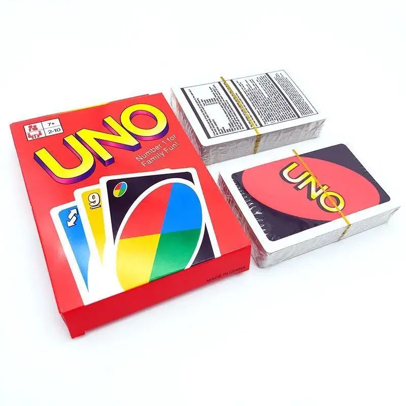 UNO FLIP! Games Family Funny Entertainment Board Game Fun Playing Cards Kids Toys Gift Box UNO Card Game Children Birthday Gifts