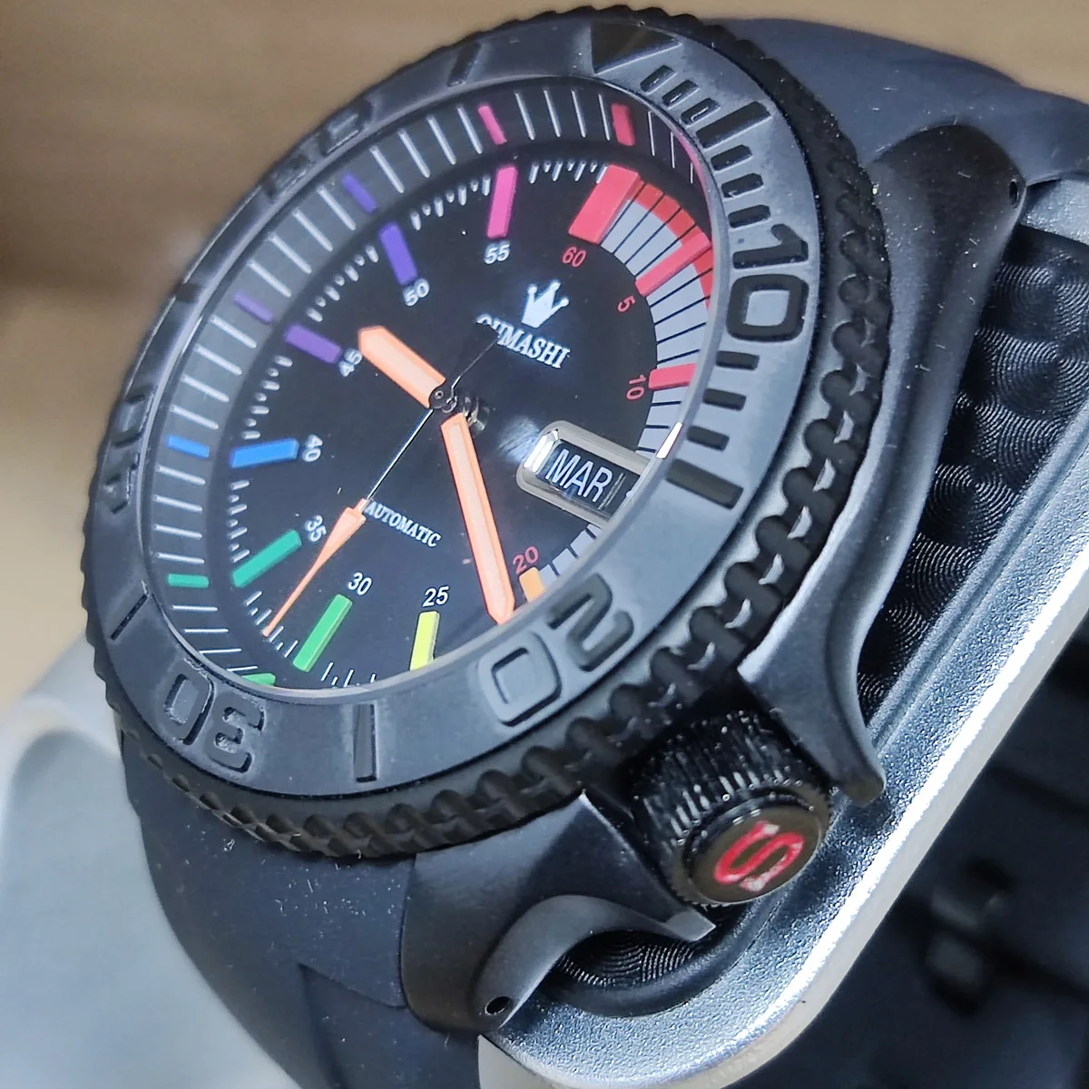 Reloj de pulsera mecánico de lujo para hombre, cronógrafo de acero inoxidable de la mejor marca, caja 007, nh35, movimiento de cristal de zafiro, nuevo