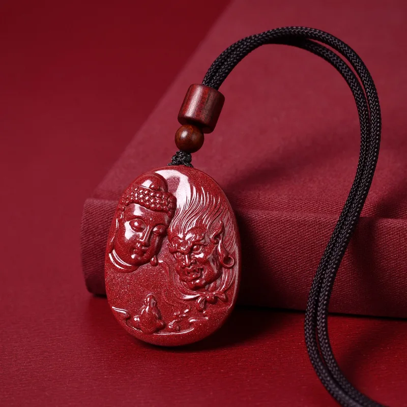 

Good Evil a Flash of Thought Carry-on Buddha into Magic and Enlightenment Pendant