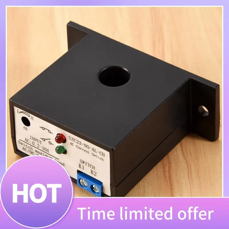 

ABFN-Current Mutual Inductance Switch SZC23-NO-AL-CH Normally Open Current Detection Switch For AC Current Isolation Monitoring