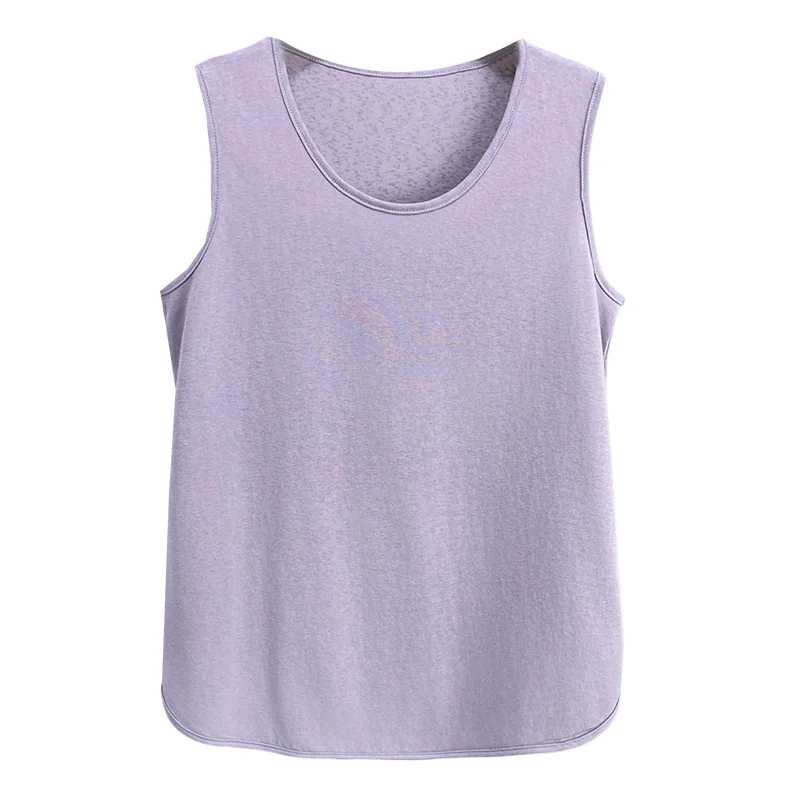 

Summer New Plus Size Tank Top Women's Clothing Simple Casual Retro Thin Snowflake Cool Cotton Sleeveless Vest 100KG 2511