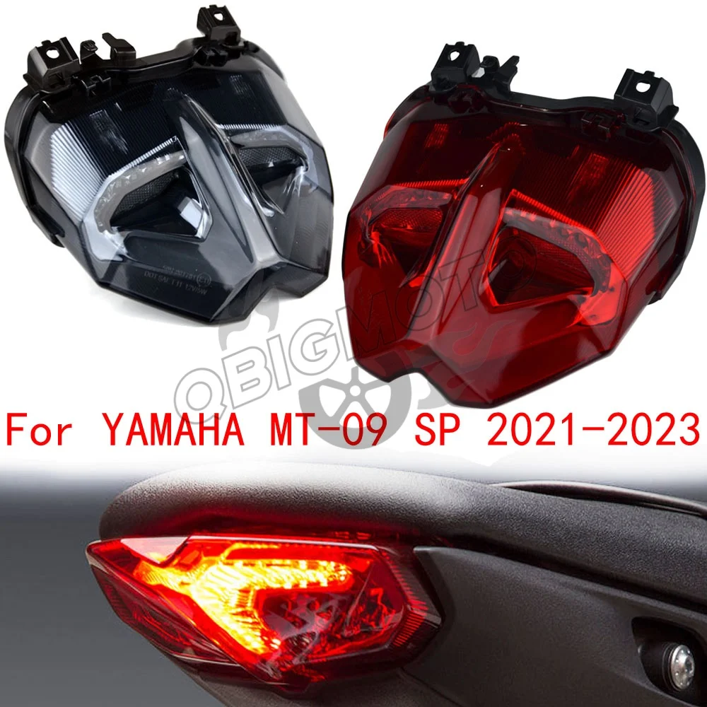 

MT09 2023 Motorcycle LED Taillight Rear Brake Light Indicator Lamp For YAMAHA MT-09 MT 09 SP 2022 2021