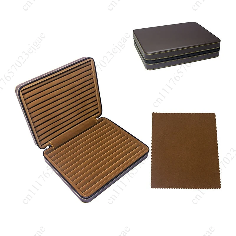 Travel Jewelry Box for Women Necklace Earrings Rings Jewelry Boxes Tray Showcase Portable Bracelet Organizer with Separators