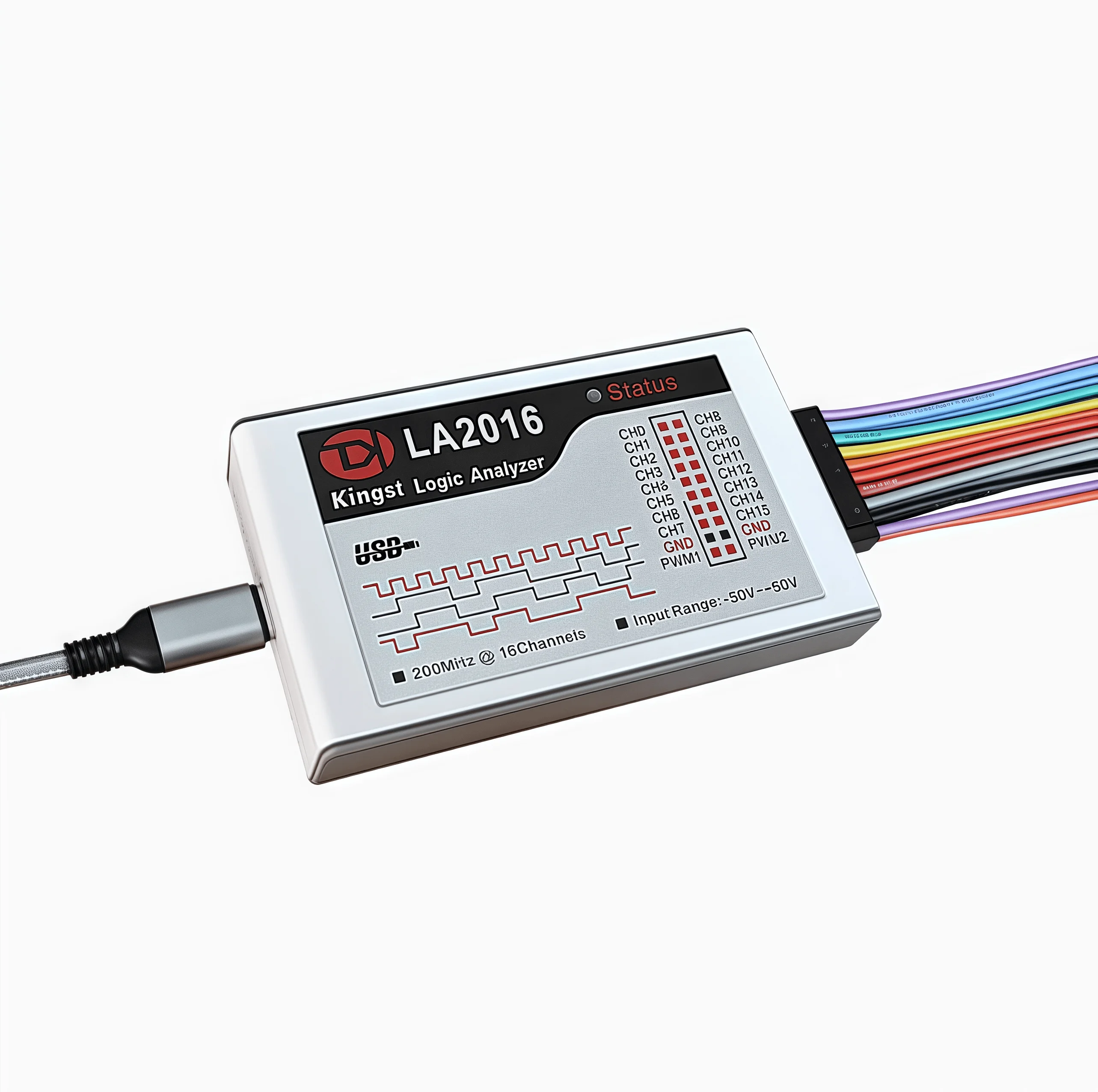 Kingst LA1010 LA2016 LA5016 LA5032 USB 로직 분석기 MCU, ARM, FPGA 디버그 도구, 영어 소프트웨어