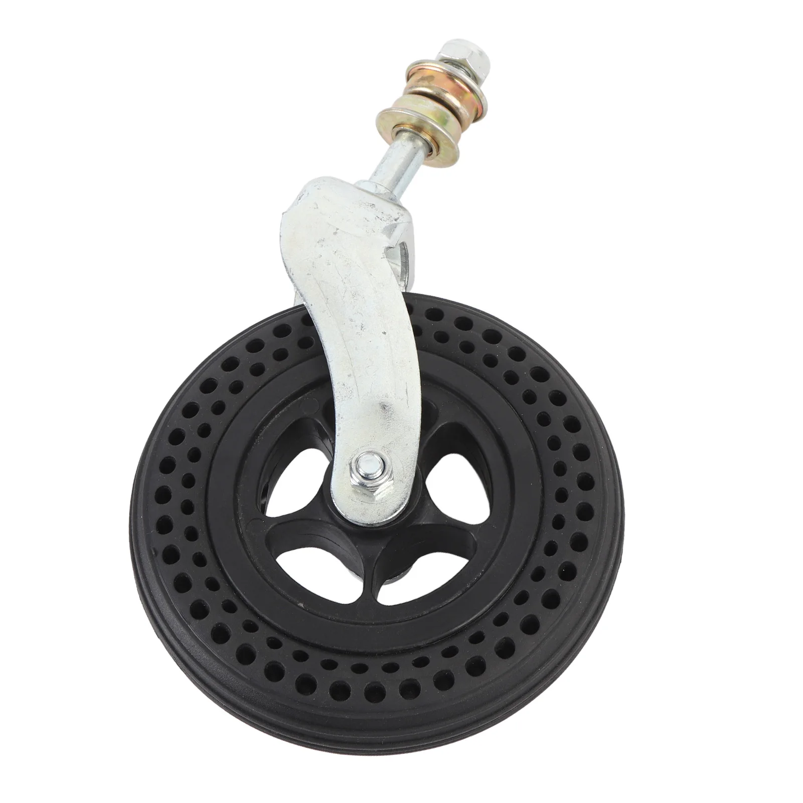 6 Inch Caster Wheel 75KG Load Bearing TPE Rubber Swivel Caster Wheel Replacement for Hand Cart Trolley