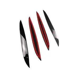 Eyebrow cover and carpebrae of the car lighthouse, eyelid cover, spoiler, adjusting labels, vw golf, mk4, gti, tdi, sdi, r32, fsi, GLs, 1997-2005, 2 pces 9 Main Sales Farol Golf R32 - №8