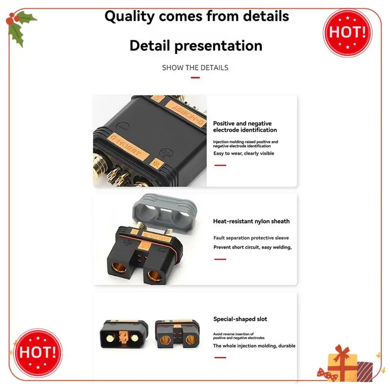 ABLE-طائرات بدون طيار موصل طاقة البطارية موصل مكافحة الإشعال الكهربائية 4-10AWG الذكور والإناث المضادة للإشعال التوصيل