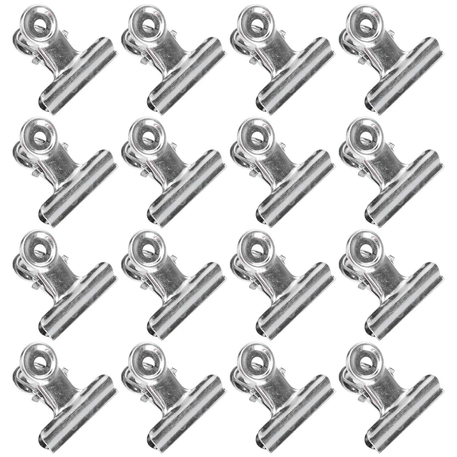 

30pcs Stainless Steel Windproof Clothespin Clips for Laundry Non Slip Sock Hanger Pegs Home Use Silver Color