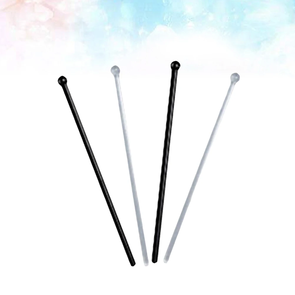

12PCS Stirring Coffee Sticks PVC Smooth Handle Bar Supplies Beverage Mixing Juice Tea Pvc Stirring Stick Kitchen Tools