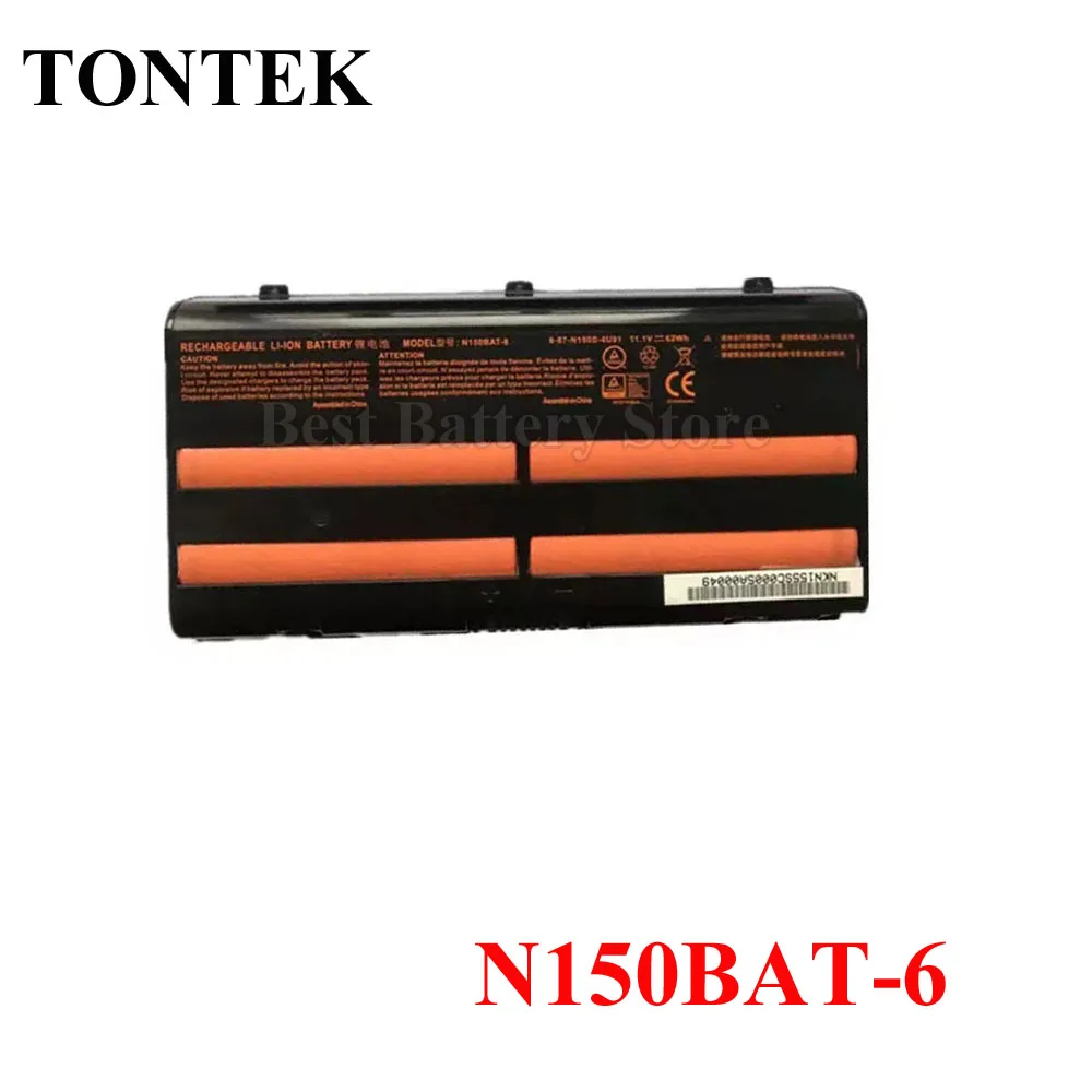 N150BAT-6 Laptop Battery For Clevo N150BAT-6 N170SD N150SD N151SD N155S 6-87-N150S-4292  Random Color