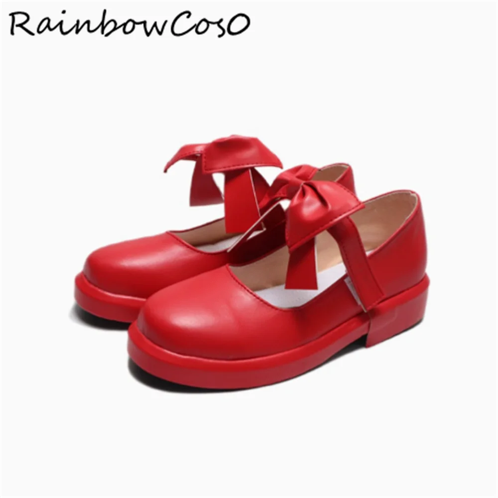 KINOMOTO SAKURA Puella Magi Madoka Magica Cosplay buty buty gra Anime Party Halloween W4331