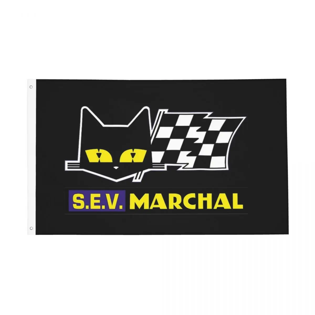 SEV Marchal Flag Outdoor Banner Polyester Motorsport Racing Drifting Decoration Fade Proof 60x90 90x150cm Flags