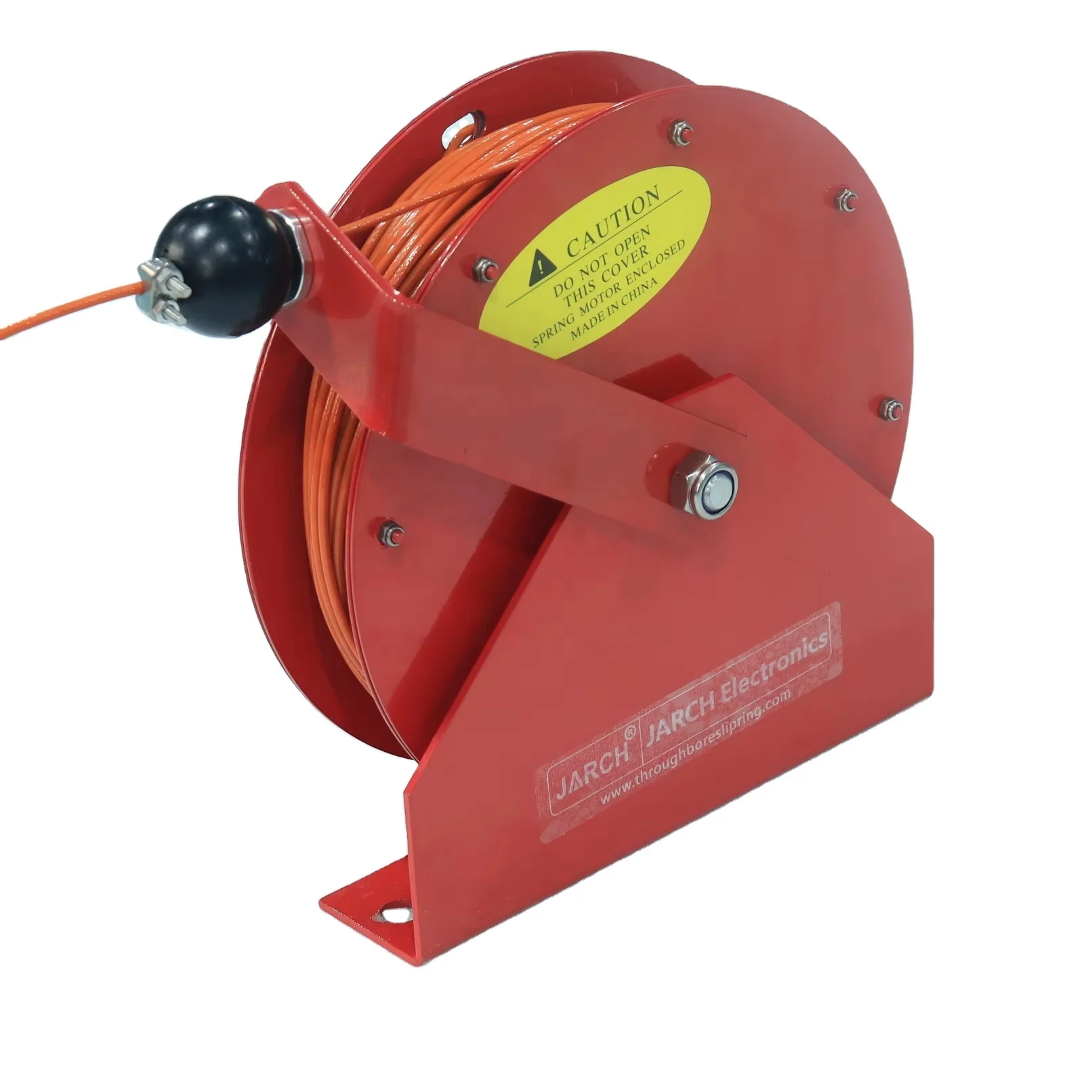 100ft. Spring Retractable Grounding Reels Heavy-Duty Static Earthing Cord Reels