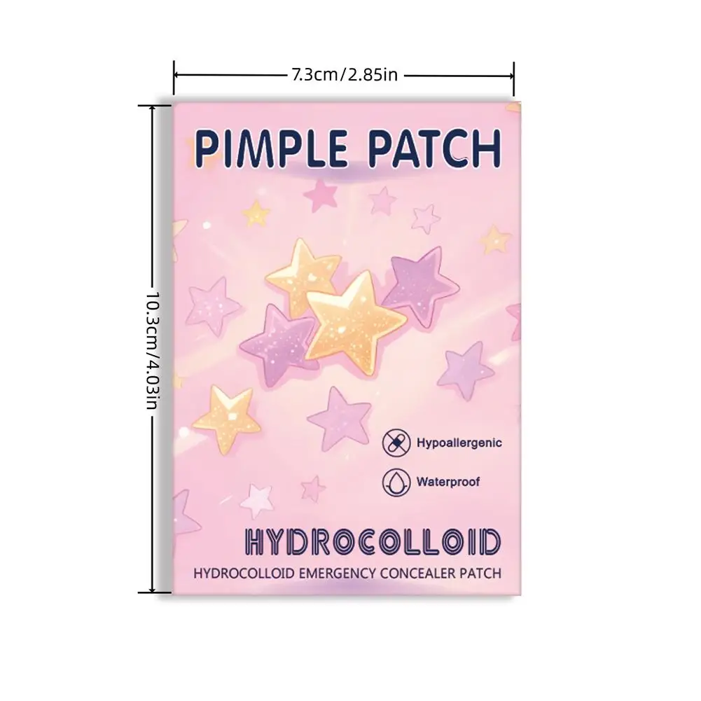 1400PCS Kleurrijke Sterren Hydrocolloid Gezichtsacne Patch ademend Onzichtbare Acne Verwijdering Huidverzorging Stickers Gezicht Makeup Tools