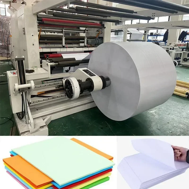 YG Automatic A4 Paper Cutting Machine and Packing Machine A3 A4 A5 Size Paper Roll To Sheet Cutting Machine with Economic Price