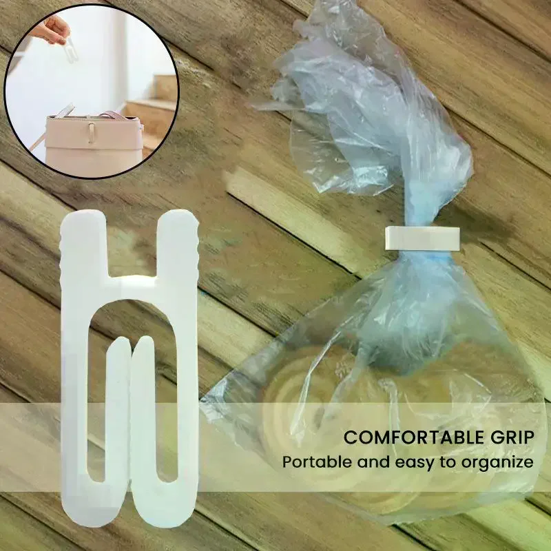 

1pcs Reusable Snack Bag Clips Colorful Snack Bag Clips Portable Multifunctional Food Sealing Clips