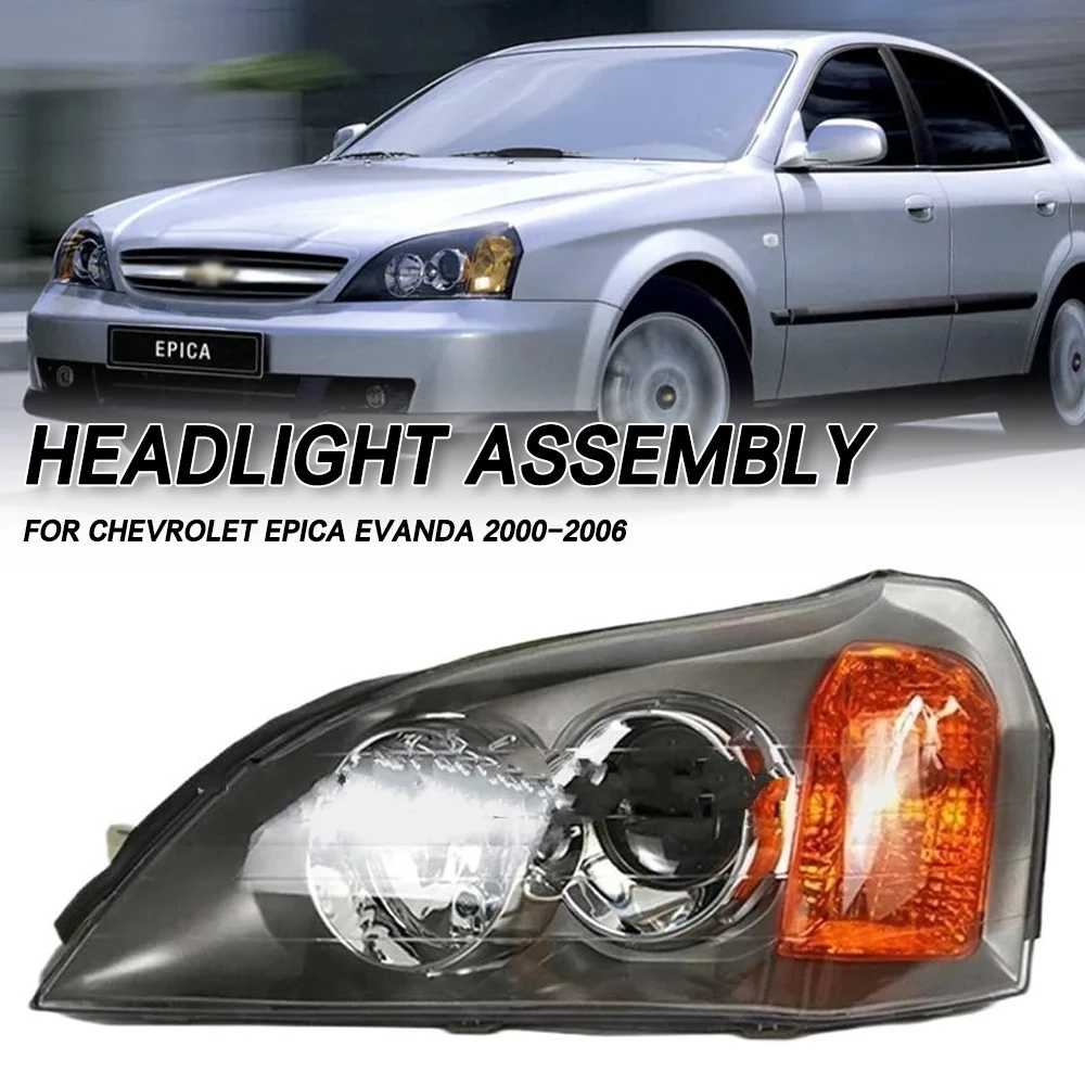Left/Right Side Front Bumper Head Light Headlamp Driving Headlight Turn Signal Light For Chevrolet Epica Evanda 2000 2001-2006