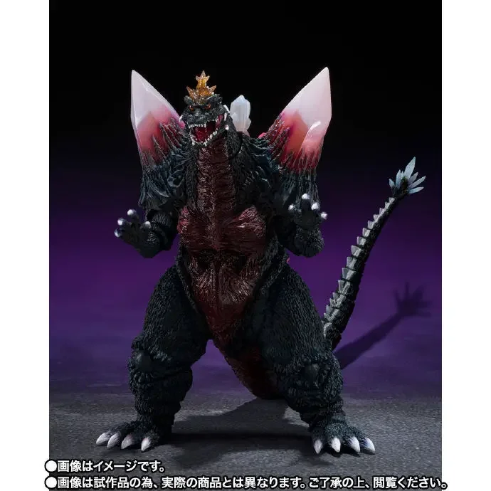 الأصلي بانداي S.H.MonsterArts SHM SpaceGodzilla Fukuoka حاسمة معركة Ver Godzilla في المخزون أنيمي الشكل محاصر اللعب نموذج
