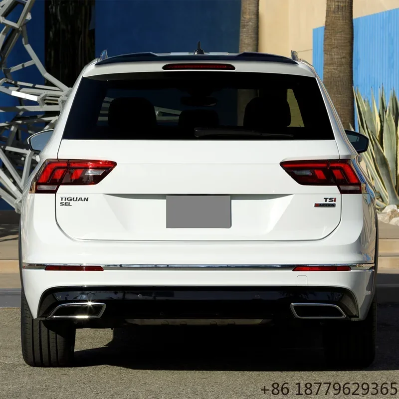 Rear Roof Spoiler Trunk Lid Wing ABS Gloss Black SUV Fitment 2018+ 2Pcs 99cm