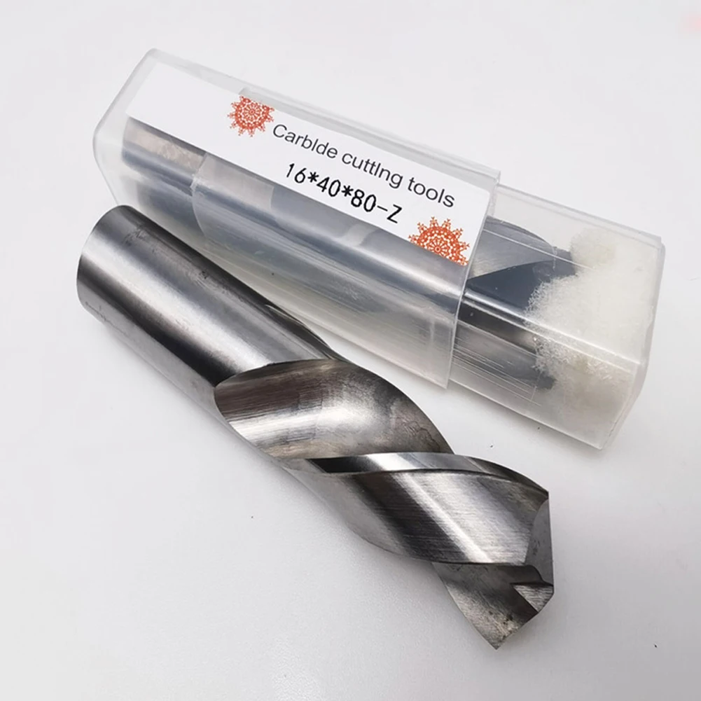 1PCS Left Hand Solid Carbide Drill Bits Reverse Spiral Flute Twist Drill Bit 10-16mm For Hard Alloy Tool Power Tool Parts