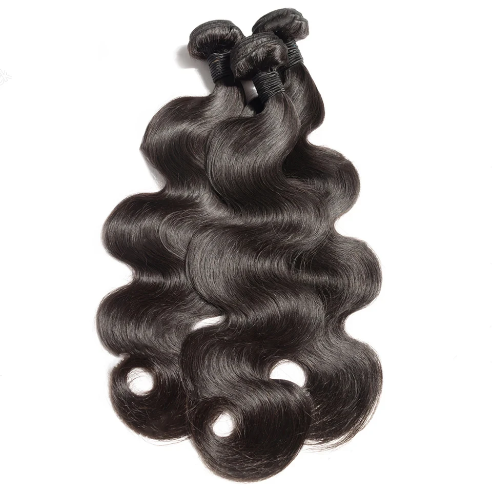 Body Wave Bundles With Closure Brazilian Hair Weave Bundles With Closure Natural Human Hair Bundles With Closure