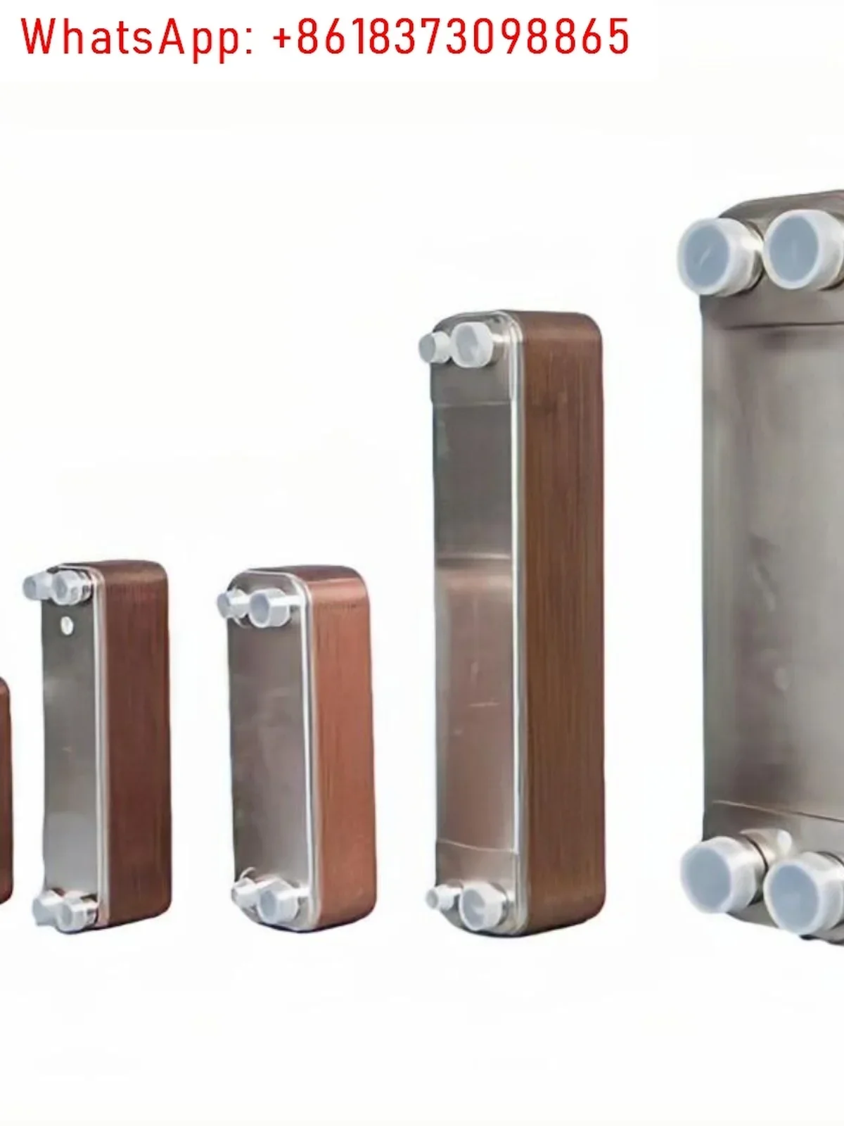 Copper brazed plate heat exchanger Oil-water heat exchanger Air conditioner Freon heat exchanger