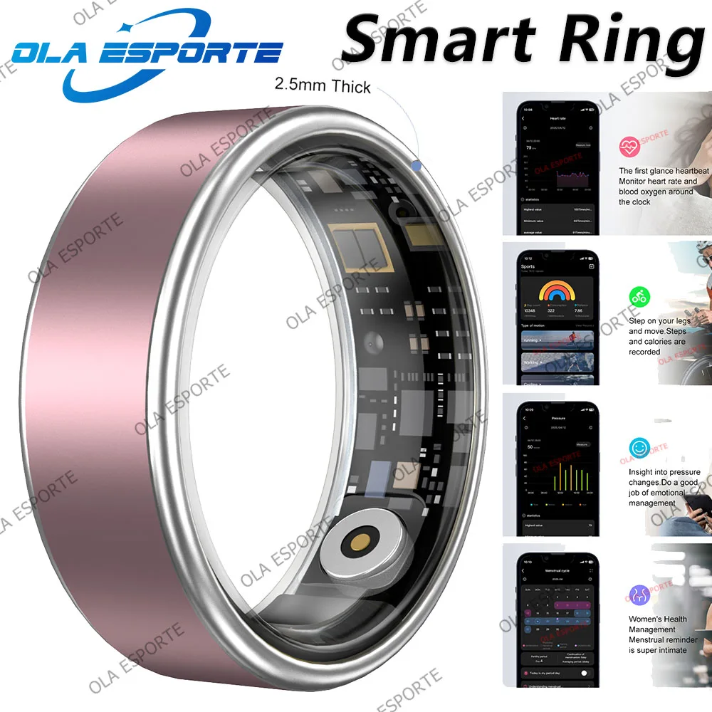 2026 Smart Ring with Gesture Control, Waterproof