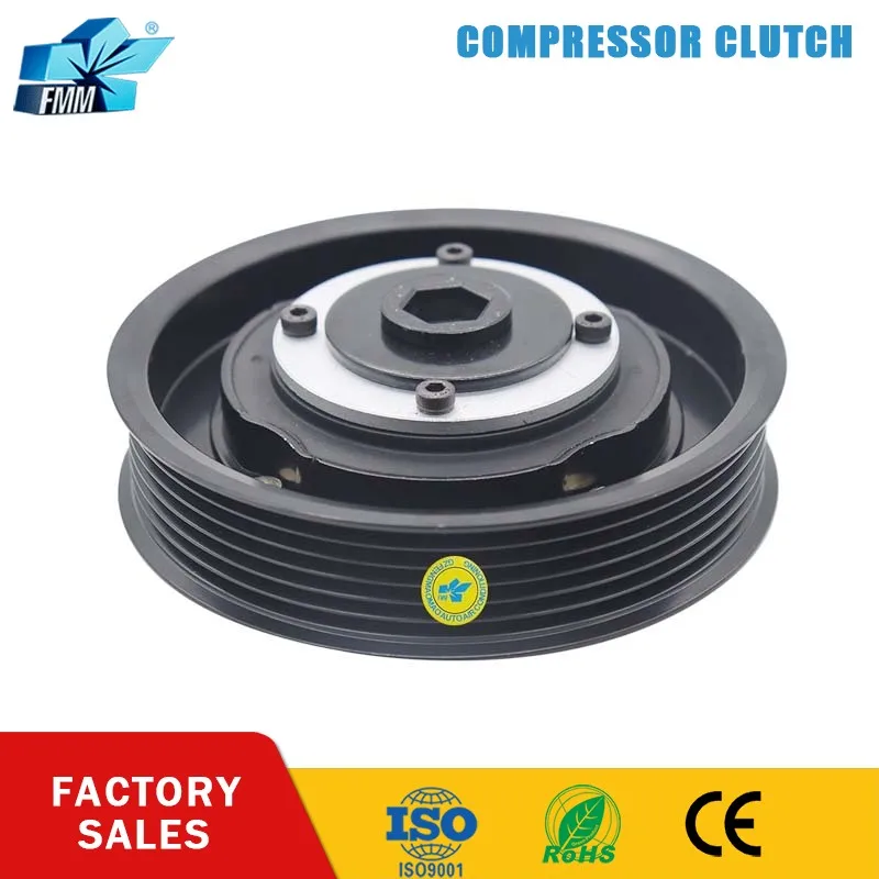 

FMM DVE16N A/C AC Compressor Clutch Pulley 6Grooves for Kia Sorento 2.2 Kia Sportage 2015 97701-D3000 97701D3000 97701D3001