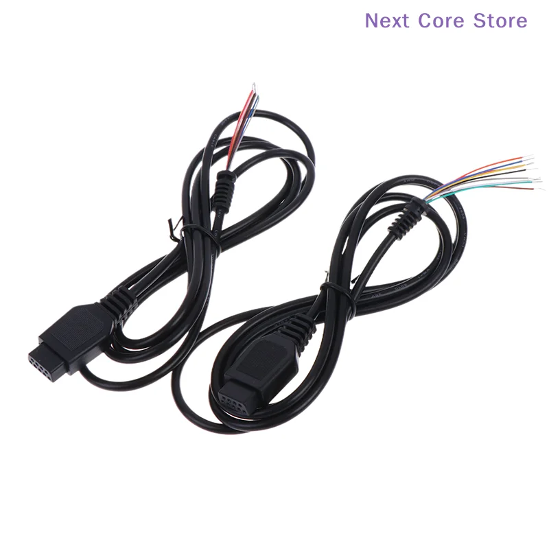 [NC]Cable For 2 MD 2 Control Cable For Mega Drive 2 Gamepad Controller Extend Cord 9Pin Game Console Wire[NC]