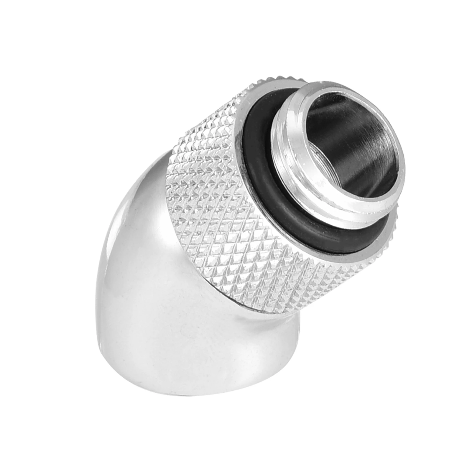45 Degree Angled G1/4 Fitting Adapter Connector Water Cooling System Tackle Accessory