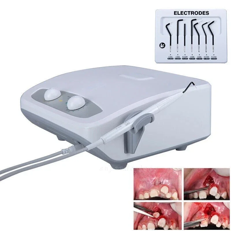 2025 New Dental Electro Electrosurgery Unit Machine High Frequency Electric 7pcs Knife
