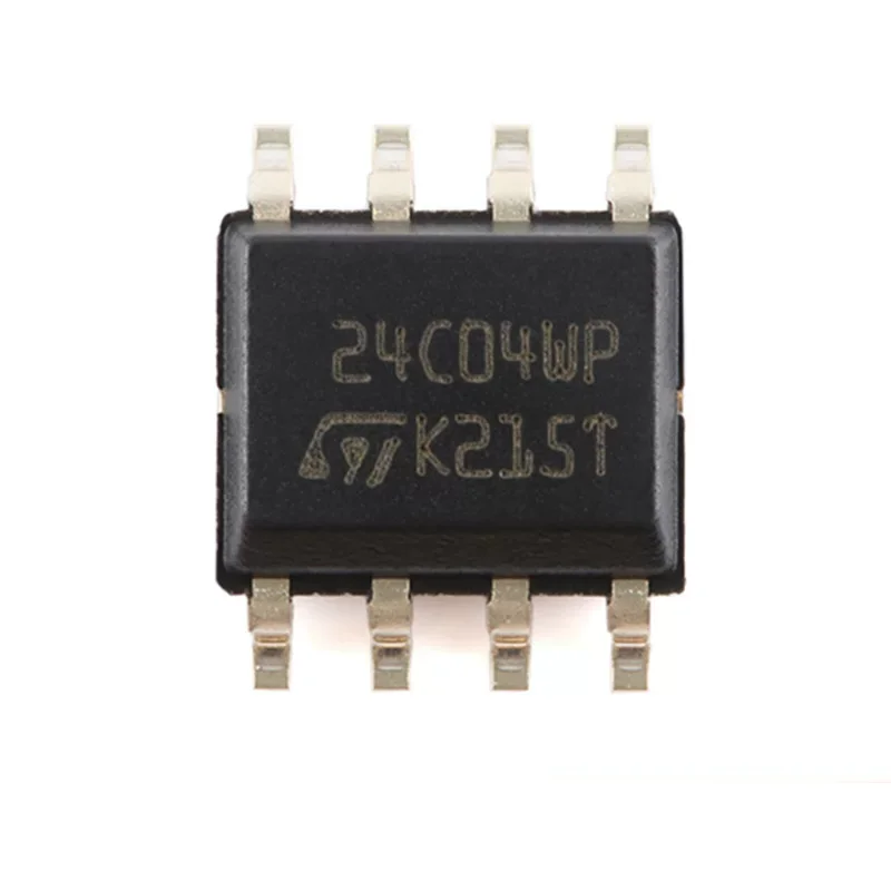 (20pcs) ST24C04WP 24C04 ST24C04 24C04WP SOP-8 SMD EEPROM Memory