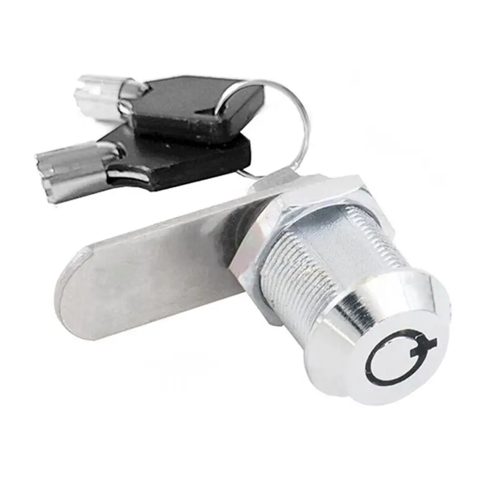 Cylinder Safe Cam Locks Tool Box Table File Drawer Desk Replacement Lock +2 Keys