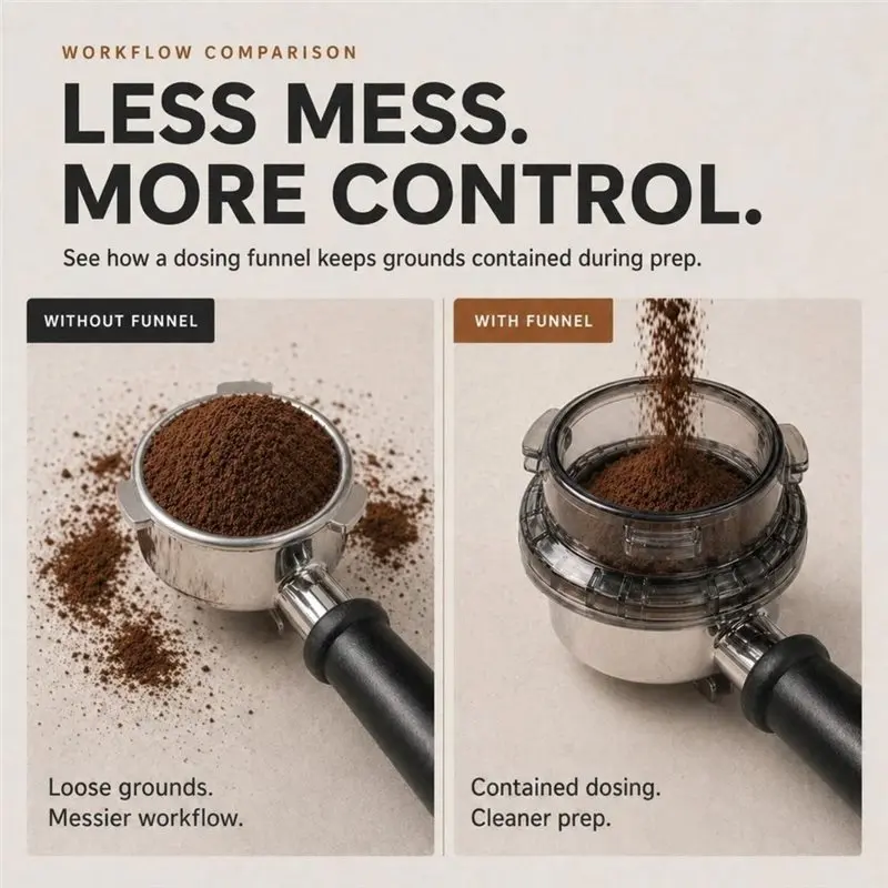 Promocja! Lejek do portafilter – Breville Espresso Barista Express recenzja i cena