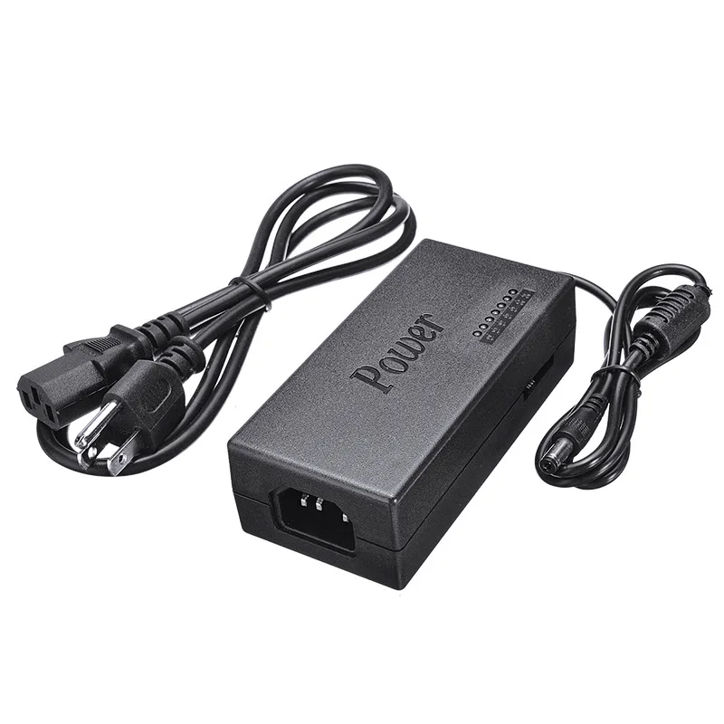 34Pcs Universal Power Adapter 96W 12V To 24V Adjustable Portable Charger for Dell Toshiba Hp Asus Acer Laptops Eu-Plug