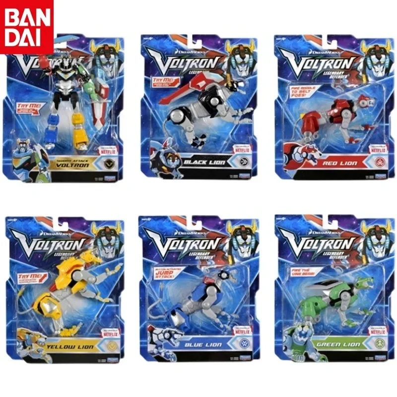 

VOLTRON Beast King GoLion Lance Deformation Robot Joint Movable Anime Figures 6PCS Collect Model Toys