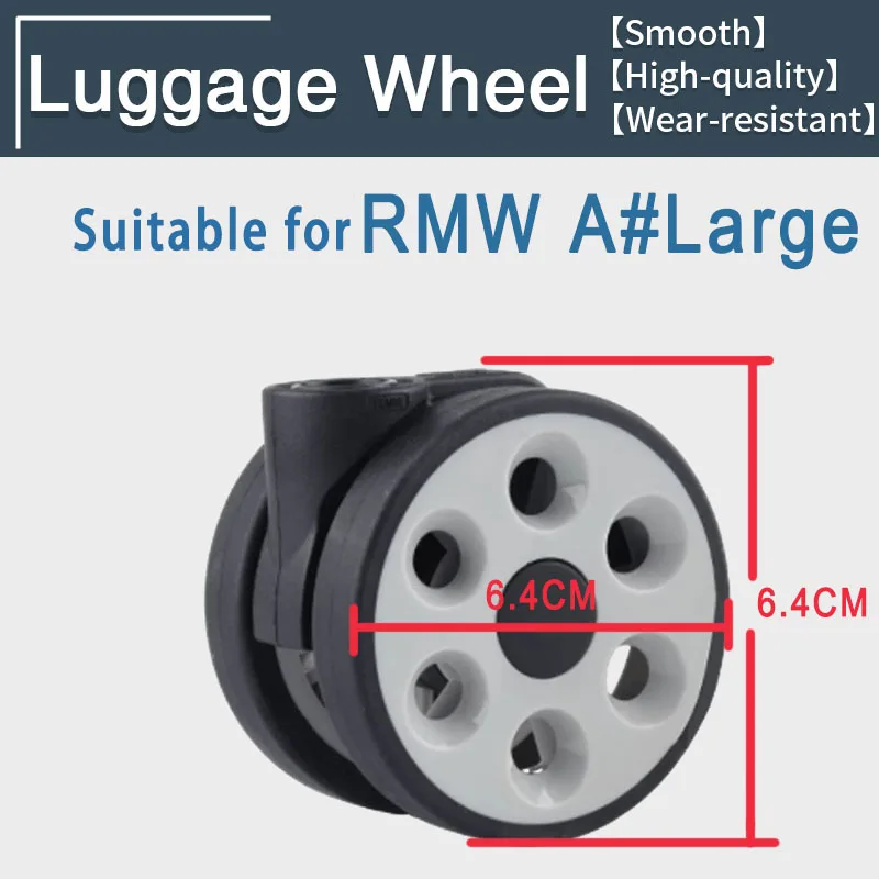 Suitable For Rimowa Brand Wheel Suitcase Universal Caster Suitcase Load-Bearing Wheel Suitcase Silent Wear-Resistant Roller