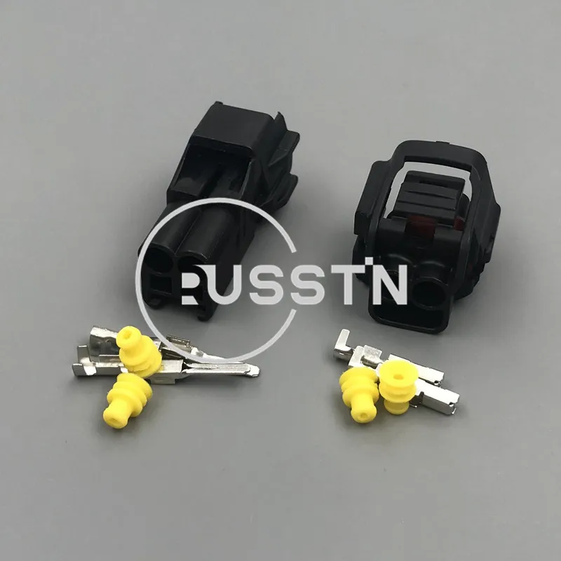 1 Set 2 Pin Auto Gearbox Socket AC Assembly Reversing Light Waterproof Connector For Toyota 7282-7028-30 7283-7028-30