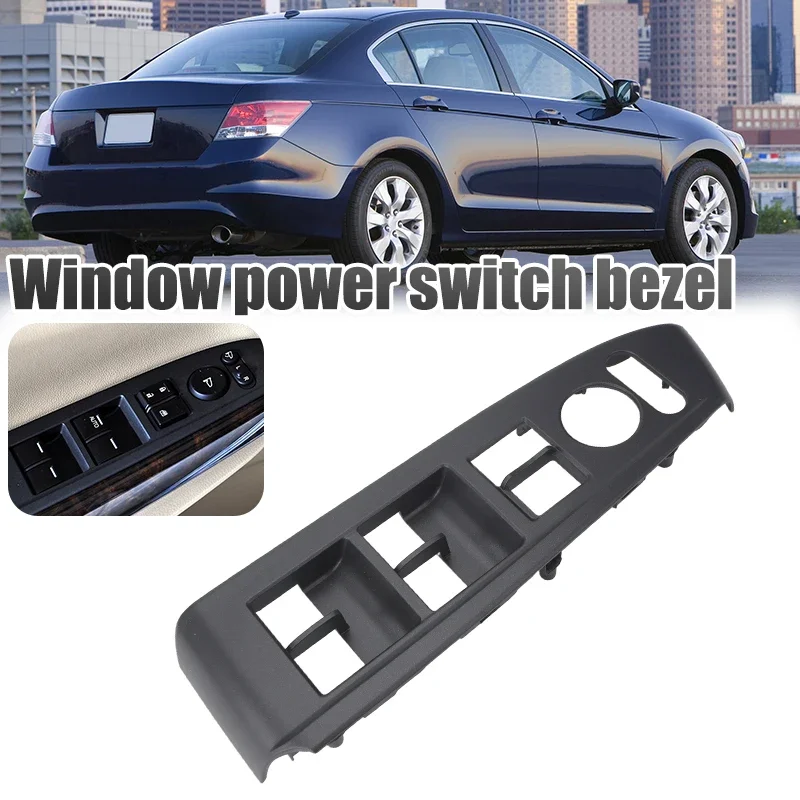 

Front Left Driver Window Lift Switch Button Panel Frame Cover for Honda Accord 2008 2009 2010 2011 2012 2013 83592-TB0-H11ZA