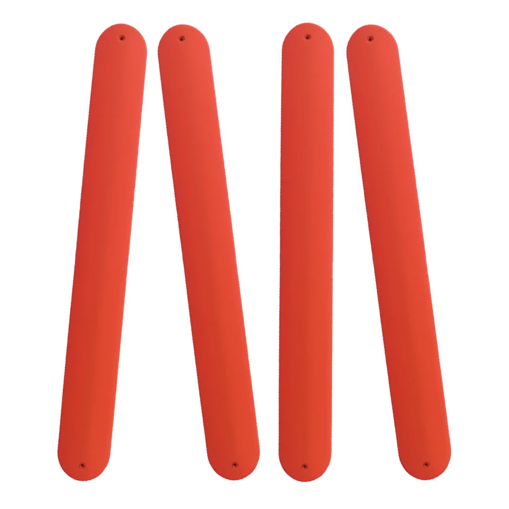 

4 Pcs Silicone Bracelet Bulk Slap Bracelets Boy Gifts Party Favor Snap Wristbands Favors