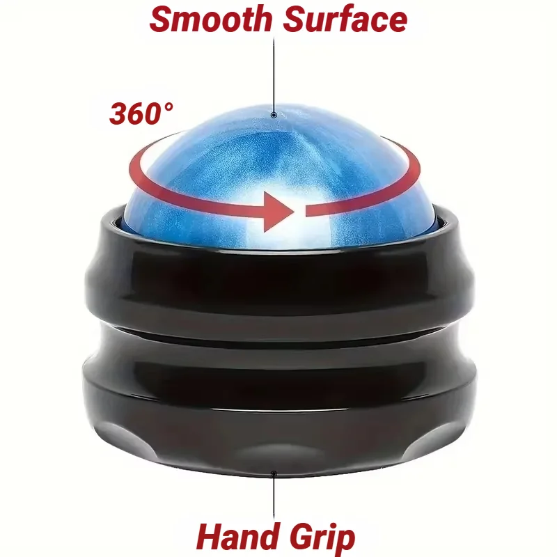1Pcs Manual Massage Roller Ball Waist Hip Relaxer Stress Release Muscle Relaxation Massager Body Pain Relief Therapy Foot Back image 5