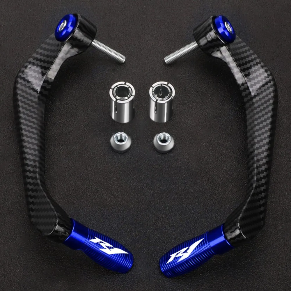 For YAMAHA R1 YZF-R1 YZF R1 R1M R1S 2016 2017 2018-2024 2023 CNC Handlebar Grips Brake Clutch Levers Guard Protector Handguard