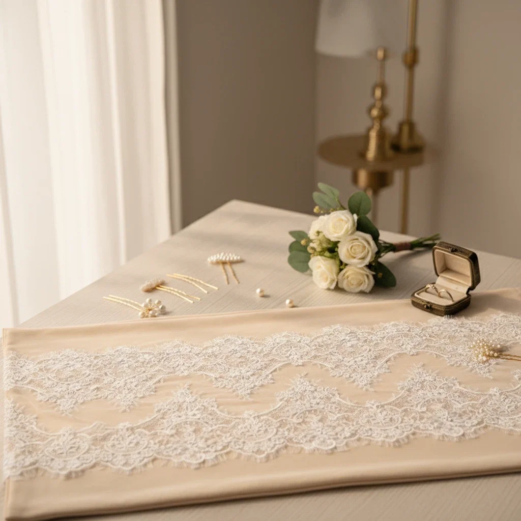 

3m High Quality White DIY Exquisite Classic Eyelash Lace Decoration Embroidery Lace Fabric Background Decoration Accessories