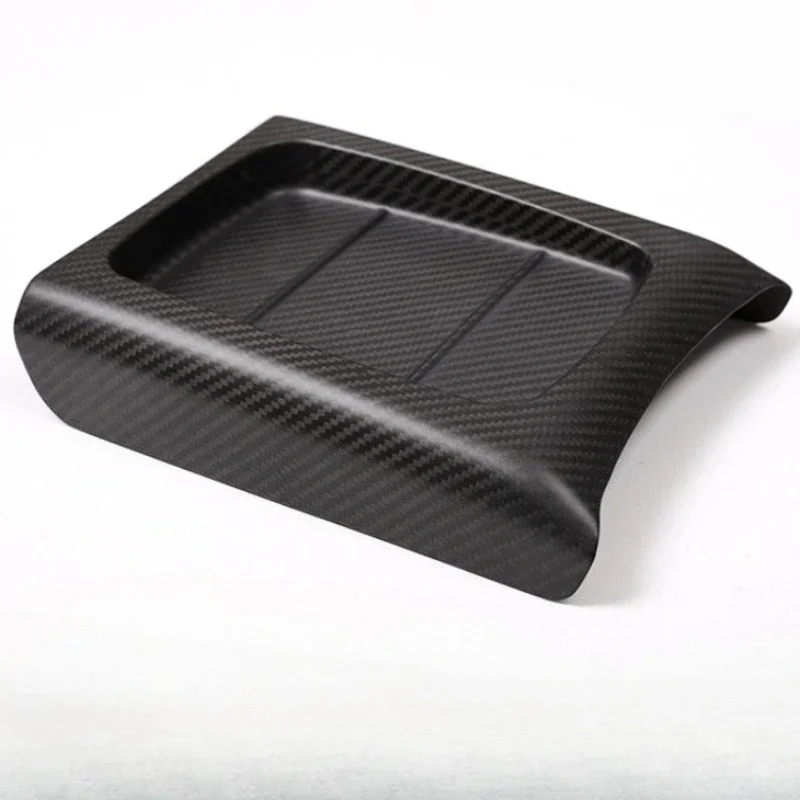 For Mercedes-Benz E-Class Real Carbon Fiber Interior Rear Seat Rear Bridge Protection Cover Decoration Modification Accessories
