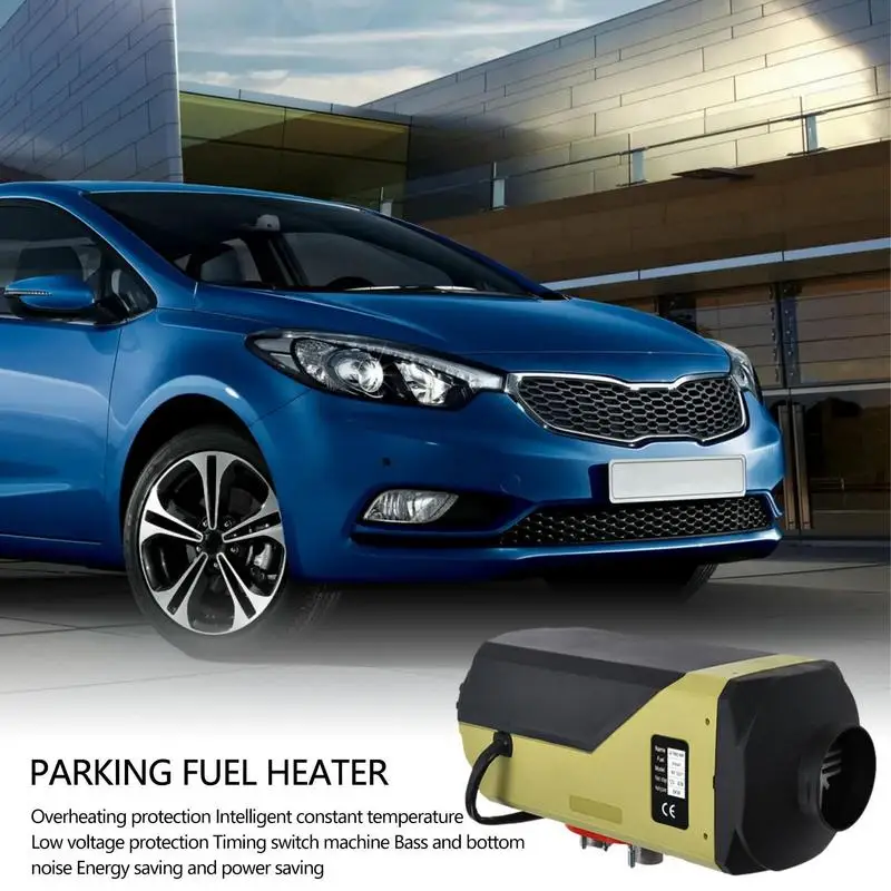 Parking Heater 12V 24V Indoor Air Parking Heater For Car Overheating Protection Remote Control LCD Display Car Heater 2/5KW/8KW