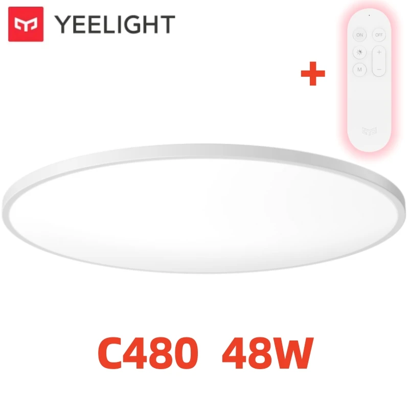 Yeelight Mercury Smart Plafondlamp Wi-Fi Warm Wit/Koud Wit Oogbescherming Met Maanlichtmodus Spraakbesturing Werkt Met Mi Home