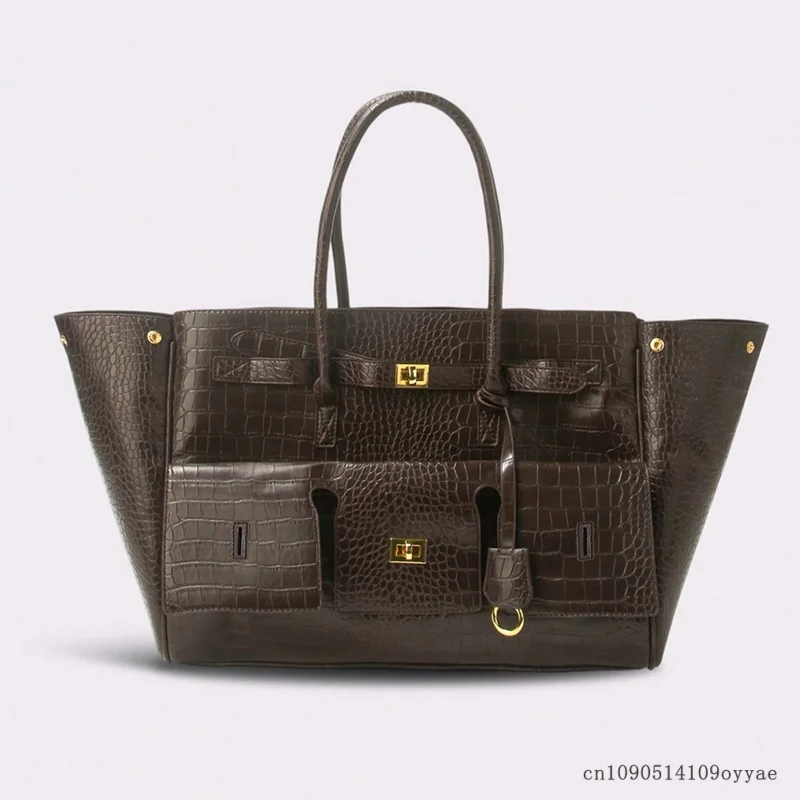 High Quality Women's Bag Cool Fashion Simple Versatile Large Capacity Underarm Tote Bag Women's Commuter Exquisite Shoulder Bag image 2